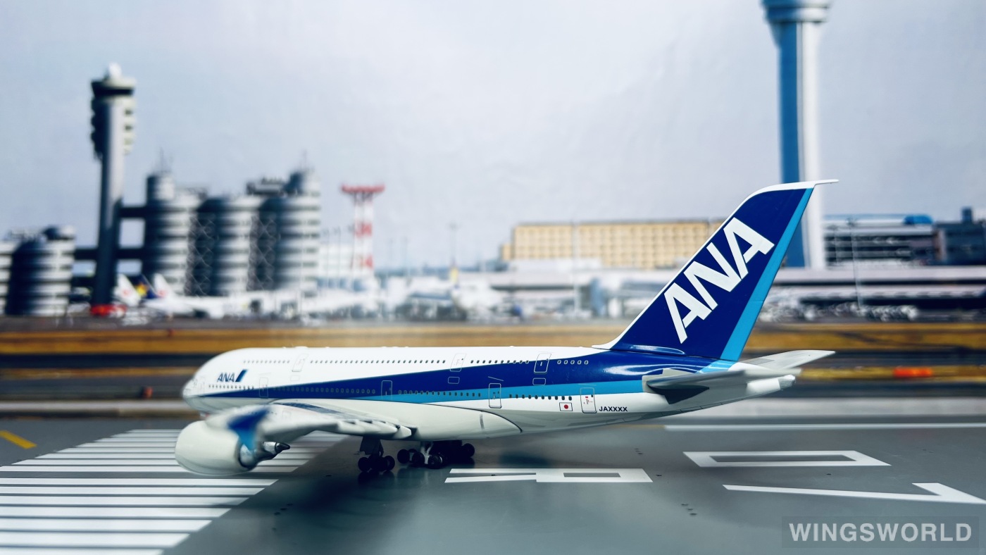 Magic 1:400 600126-1 ANA 全日空 Airbus A380-800 JAXXXX