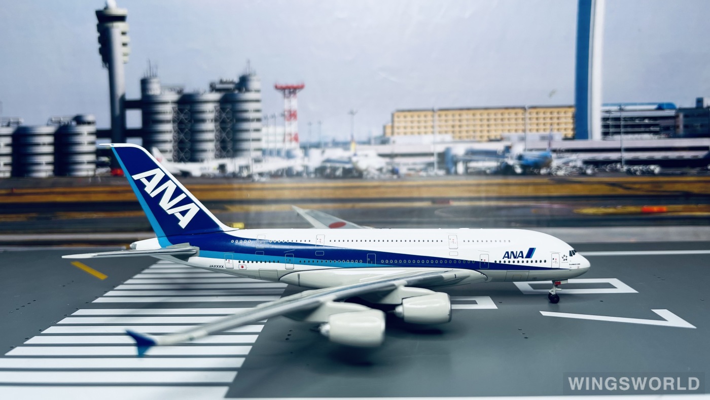 Magic 1:400 600126-1 ANA 全日空 Airbus A380-800 JAXXXX