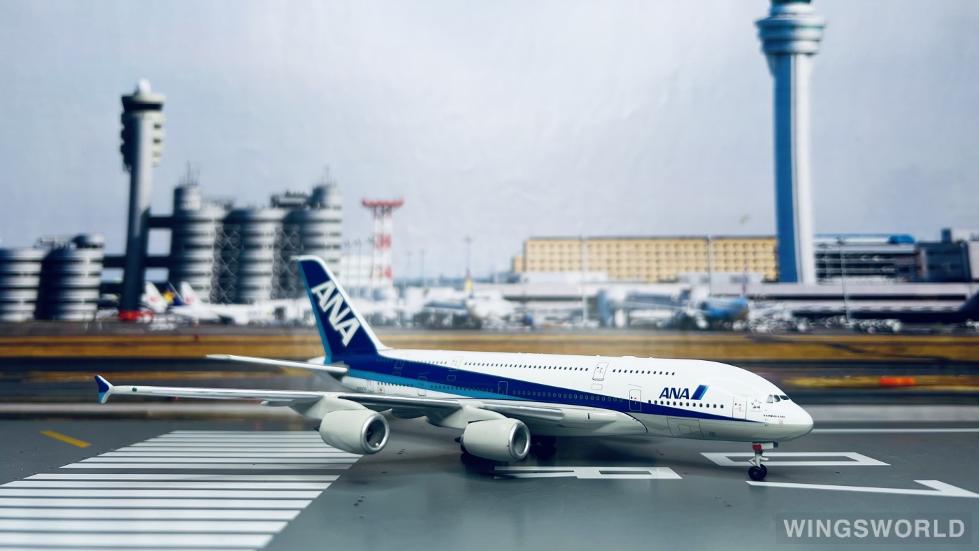 Magic 1:400 600126-1 ANA 全日空 Airbus A380-800 JAXXXX