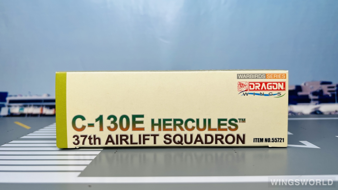 Dragon Models 1:400 55721 USAF 美国空军 Lockheed C-130 Hercules 63-7865
