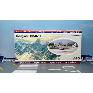 Japan Asia Airways 日本亚细亚航空 Douglas DC-8 JA8045  2004-001B Big Bird 1:400