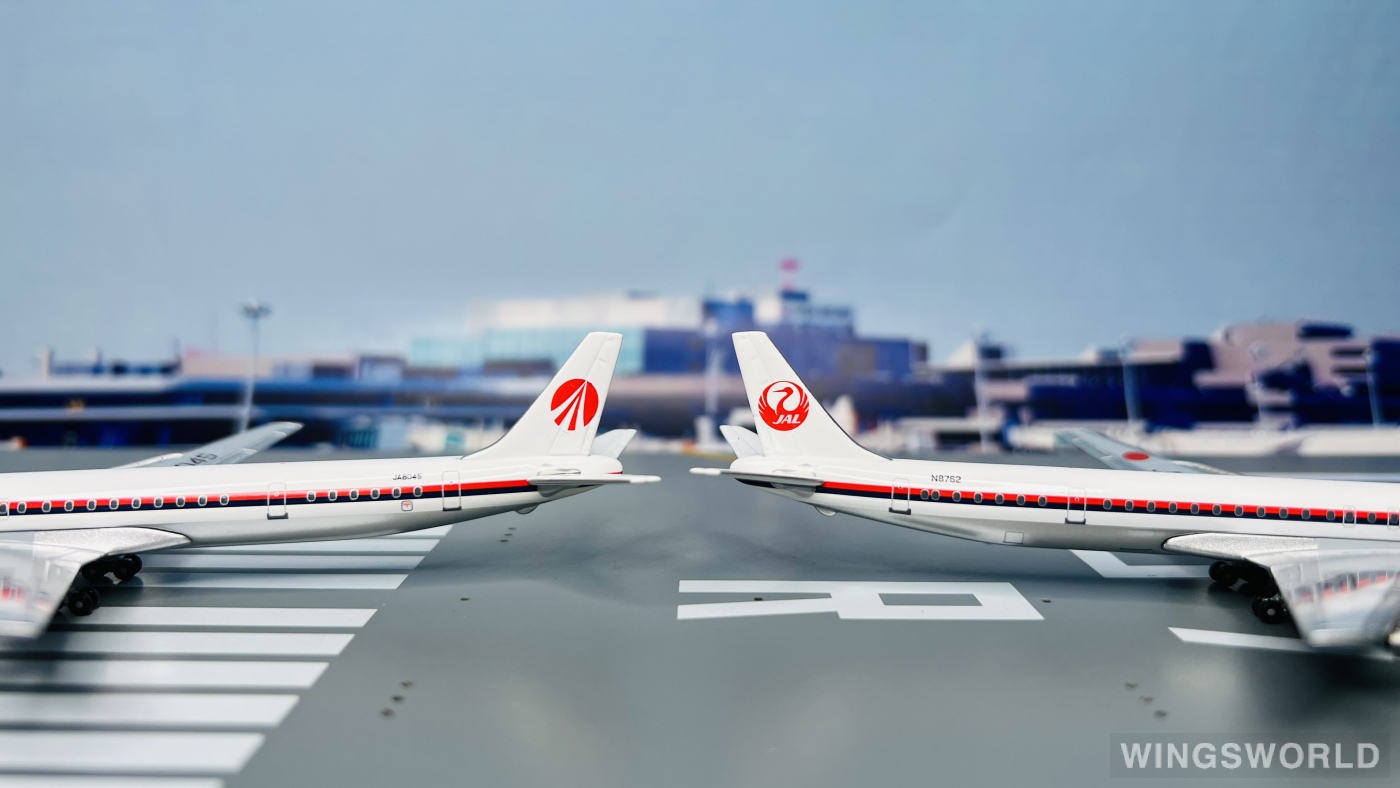Big Bird 1:400 2004-001B Japan Asia Airways 日本亚细亚航空 Douglas DC-8 JA8045