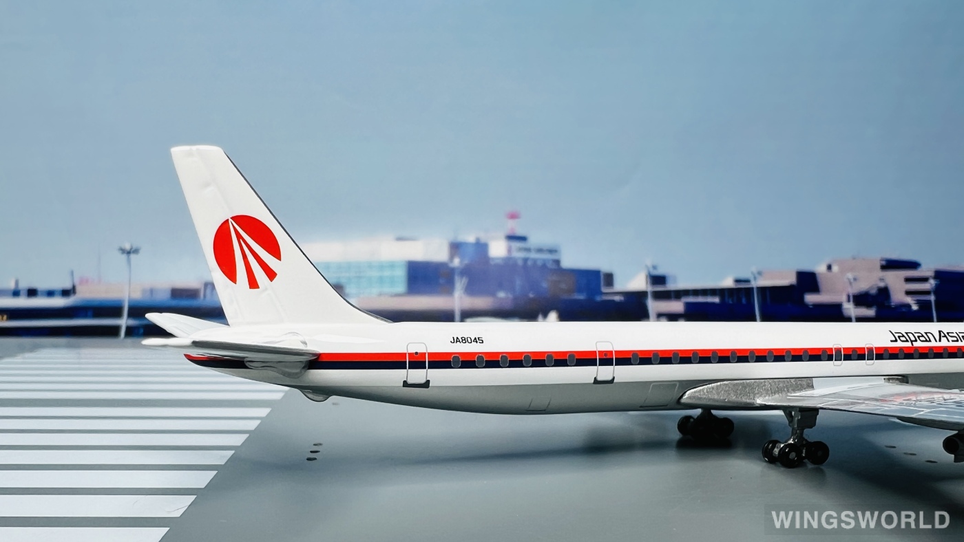 Big Bird 1:400 2004-001B Japan Asia Airways 日本亚细亚航空 Douglas DC-8 JA8045