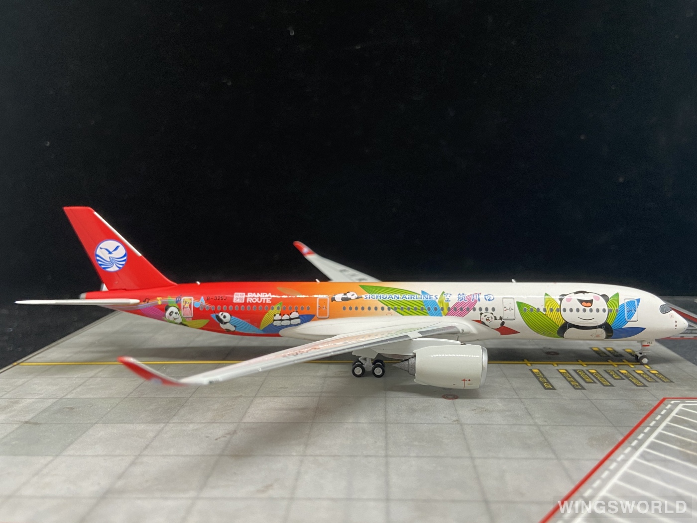NGmodels 1:400 NG39029 Sichuan Airlines 四川航空 Airbus A350-900 B-325J