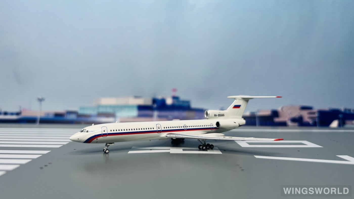 NGmodels 1:400 NG54009 Russian Air Force 俄罗斯空军 Tupolev Tu-154 RA-85565