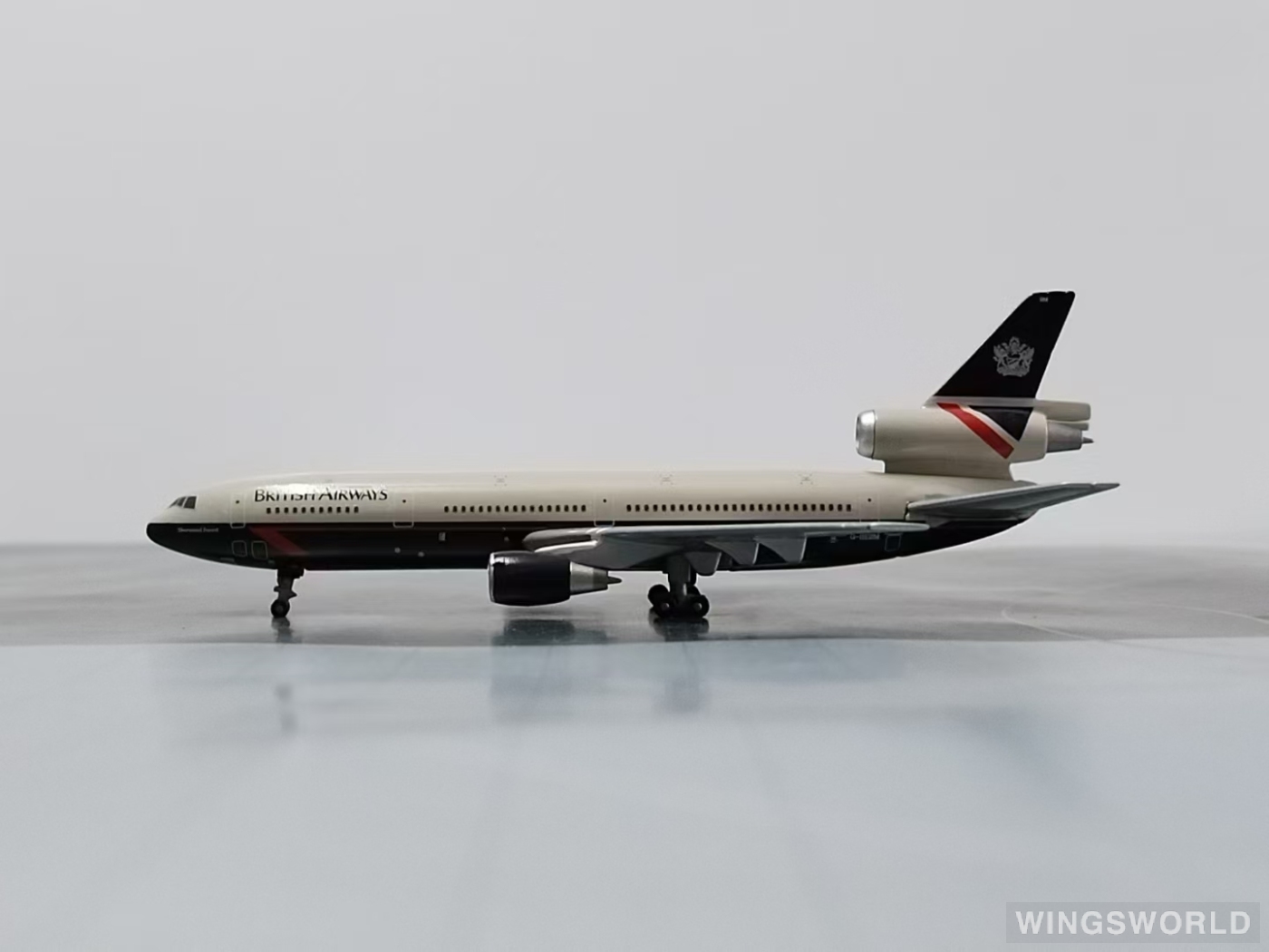 Geminijets 1:400 GJBAW293 British Airways 英国航空 McDonnell Douglas DC-10 G-BEBM