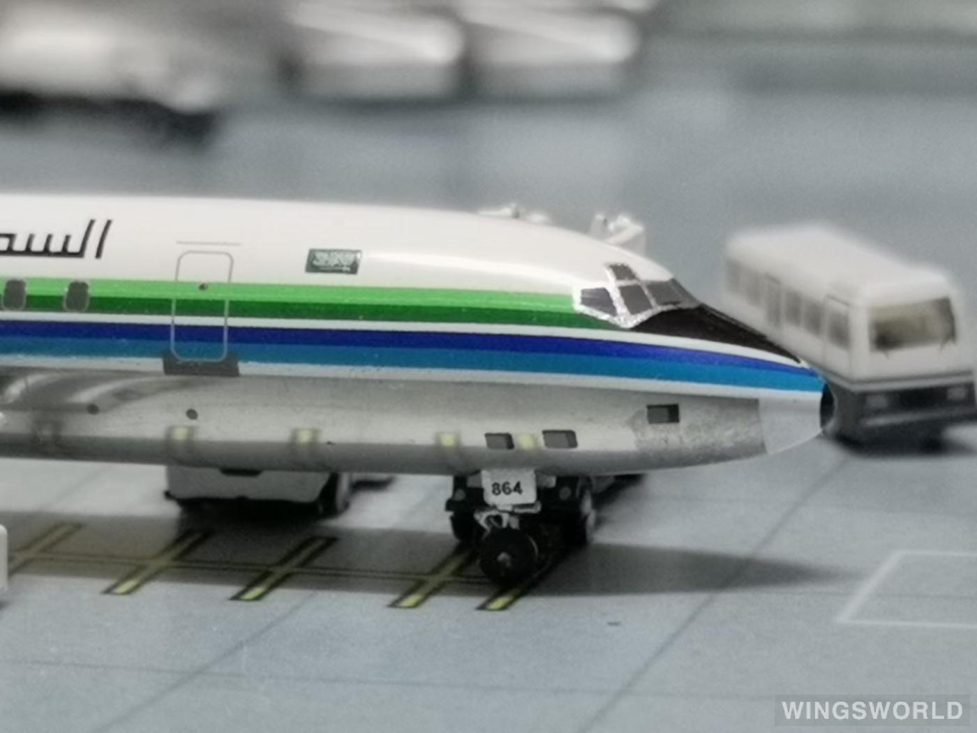 AeroClassics 1:400 AC4N864F Saudia 沙特阿拉伯航空 Douglas DC-8 N864F