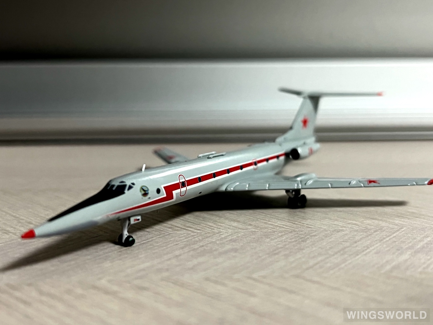 Pandamodel 1:400 202208 Russian Air Force 俄罗斯空军 Tupolev TU-134 28