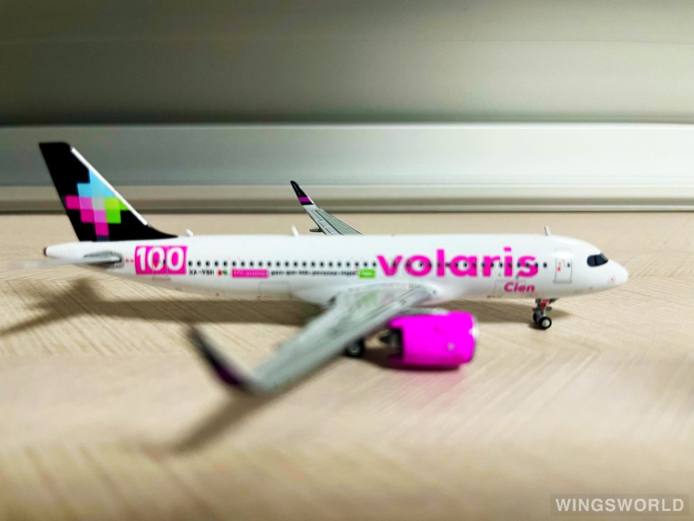 Geminijets 1:400 GJVOI2132 Volaris 沃拉里斯航空 Airbus A320neo XA-VSH