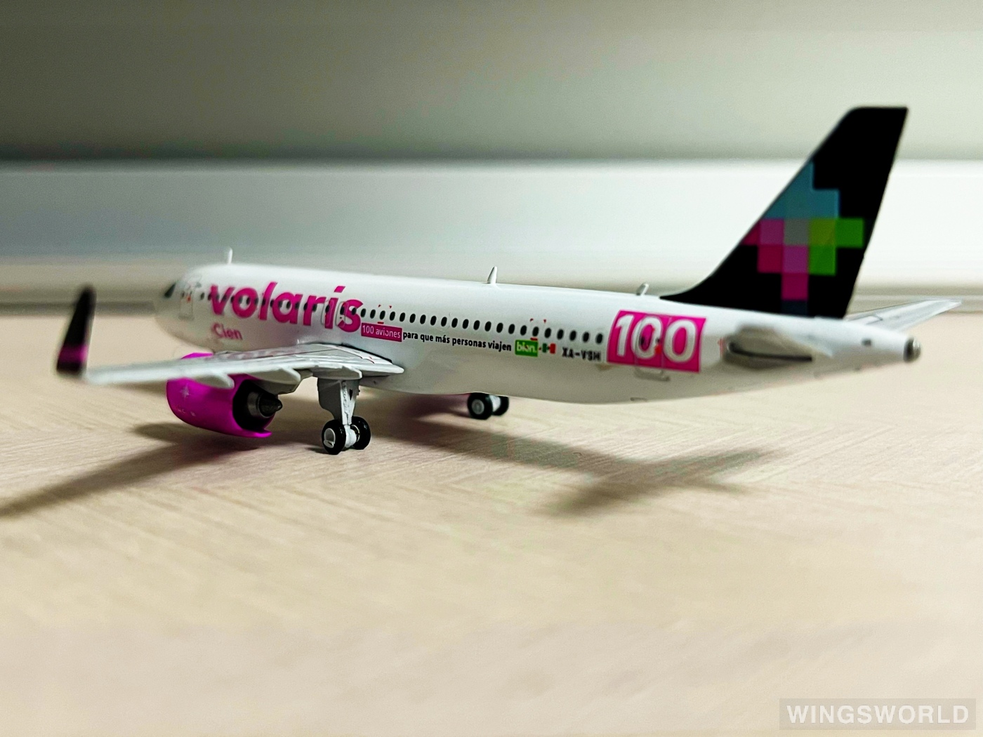 Geminijets 1:400 GJVOI2132 Volaris 沃拉里斯航空 Airbus A320neo XA-VSH