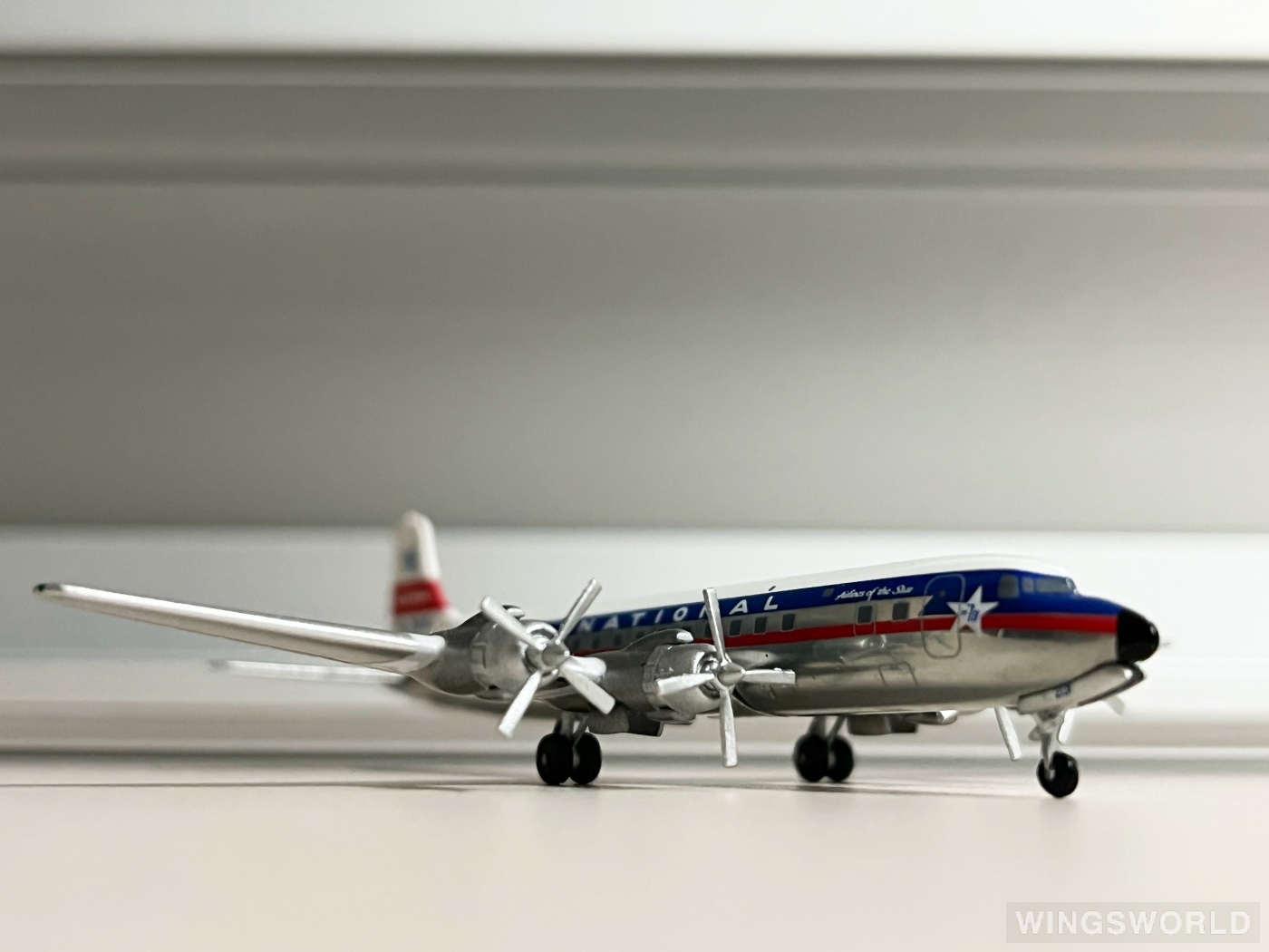 AeroClassics 1:400 ACN6201B National Airlines Douglas DC-7 N6201B