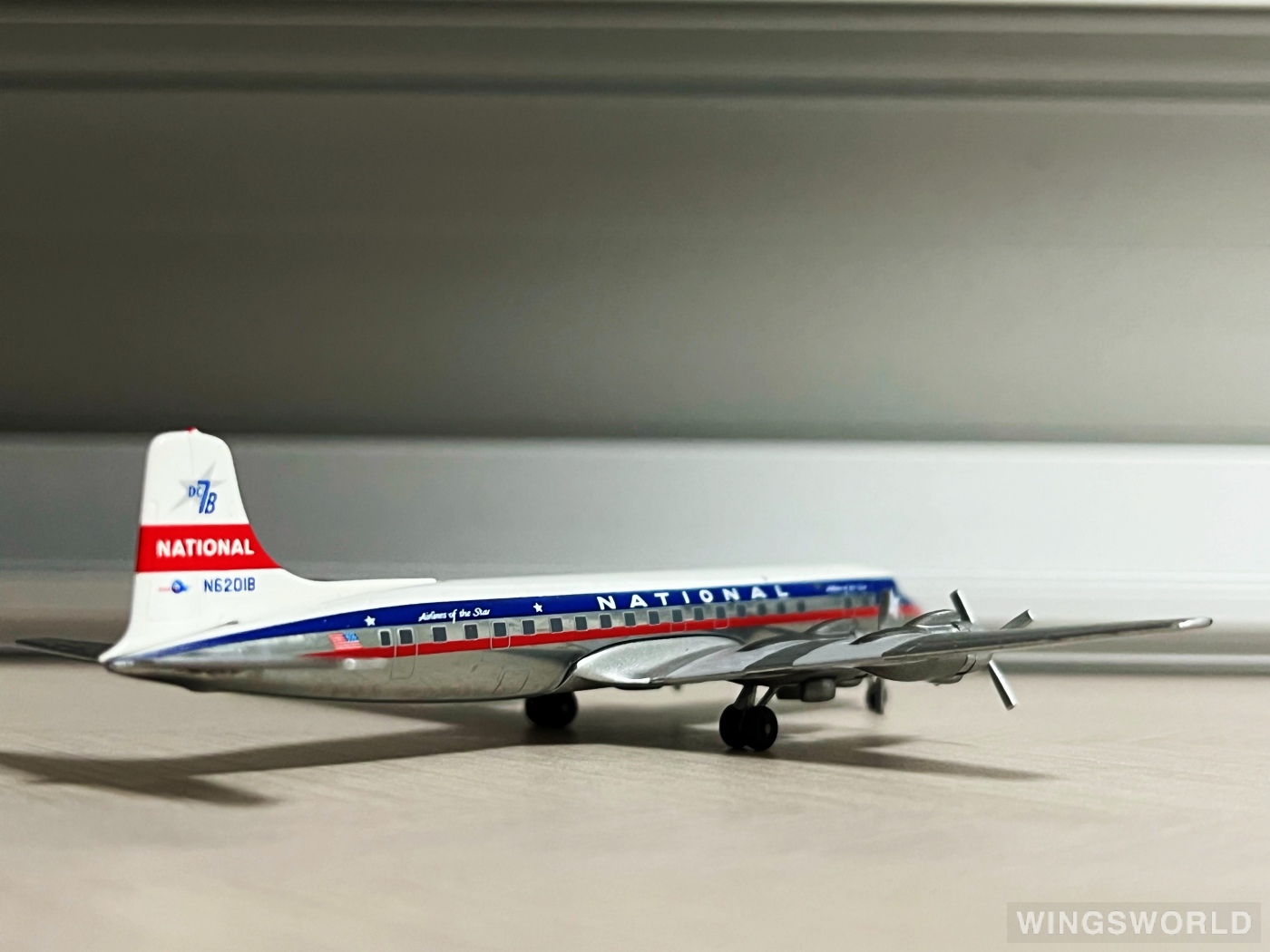 AeroClassics 1:400 ACN6201B National Airlines Douglas DC-7 N6201B