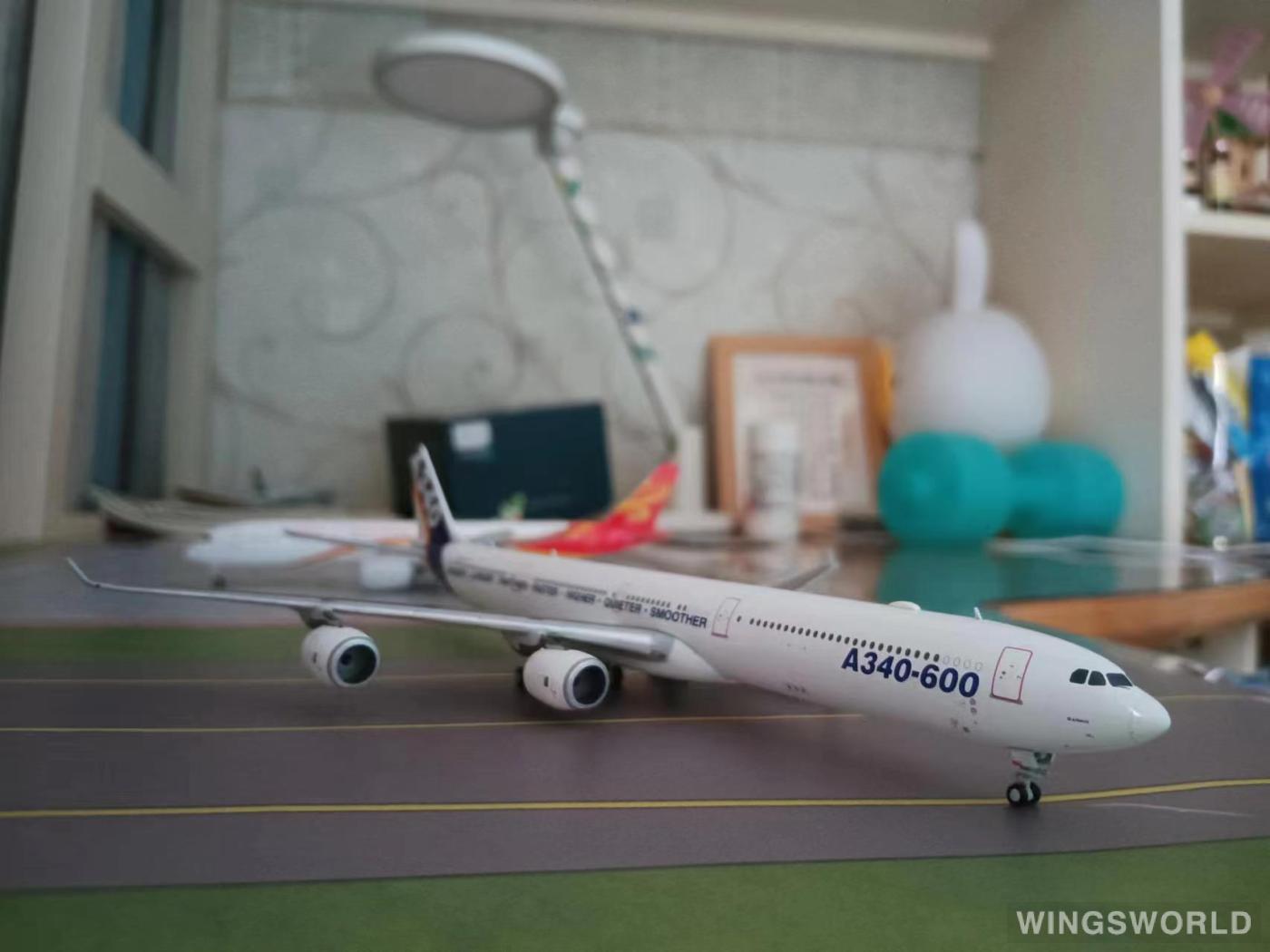JC Wings 1:400 LH4168 Airbus 空中客车 Airbus A340-600 F-WWCC