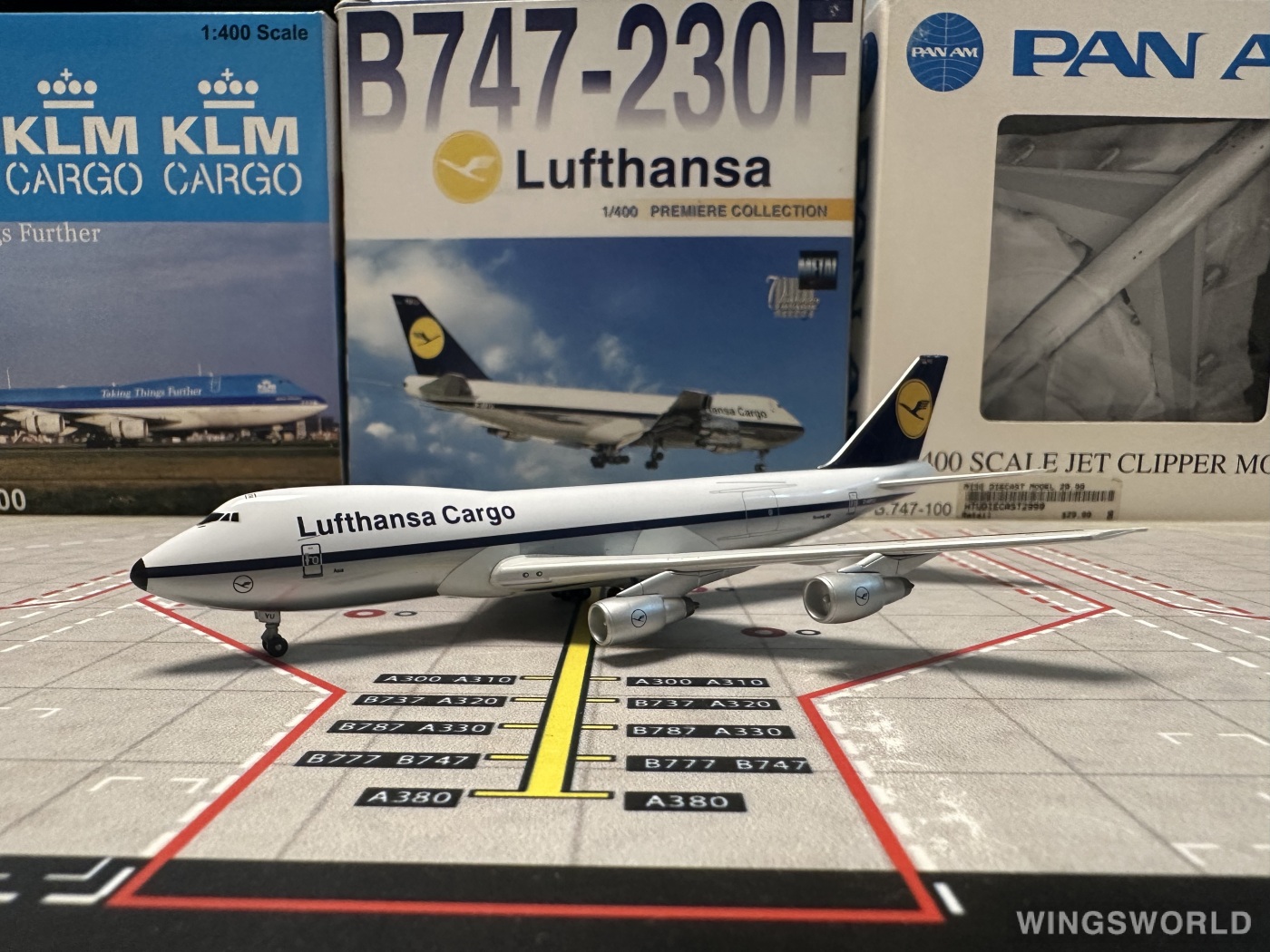 Dragon Models 1:400 55079 Lufthansa 汉莎航空 Boeing 747-200 D-ABYU