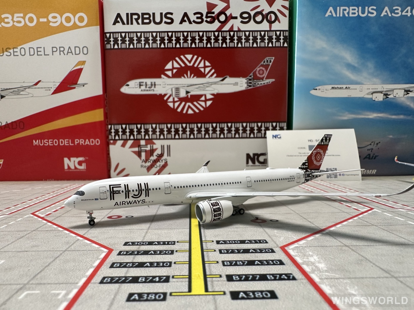 NGmodels 1:400 NG39038 Fiji Airways 斐济航空 Airbus A350-900 DQ-FAI