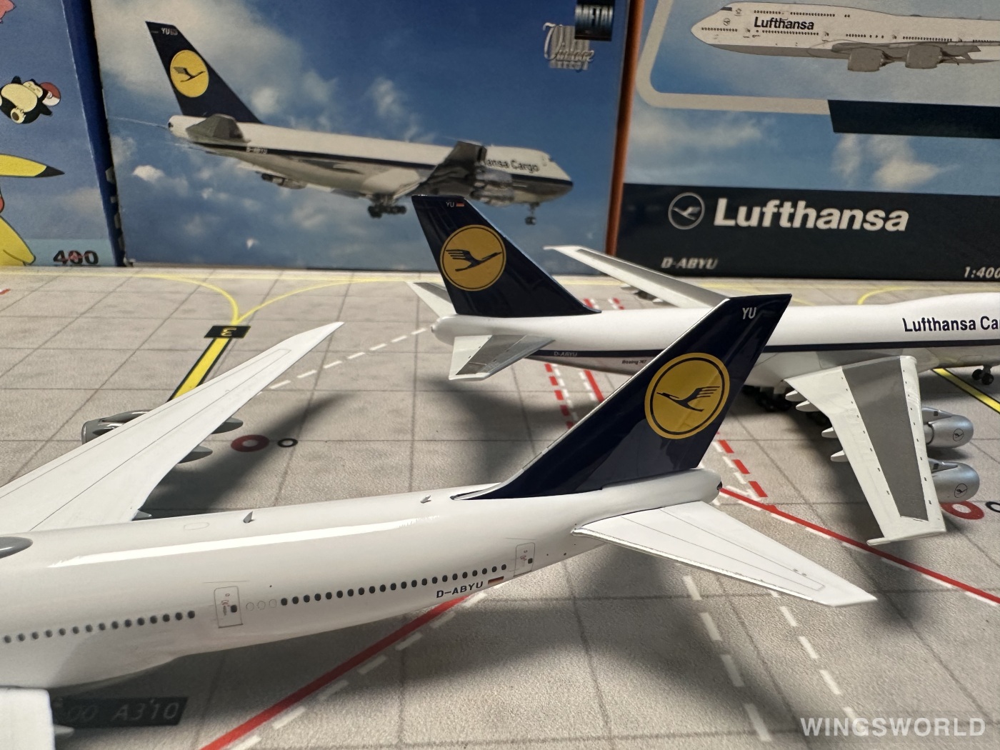 Dragon Models 1:400 55079 Lufthansa 汉莎航空 Boeing 747-200 D-ABYU