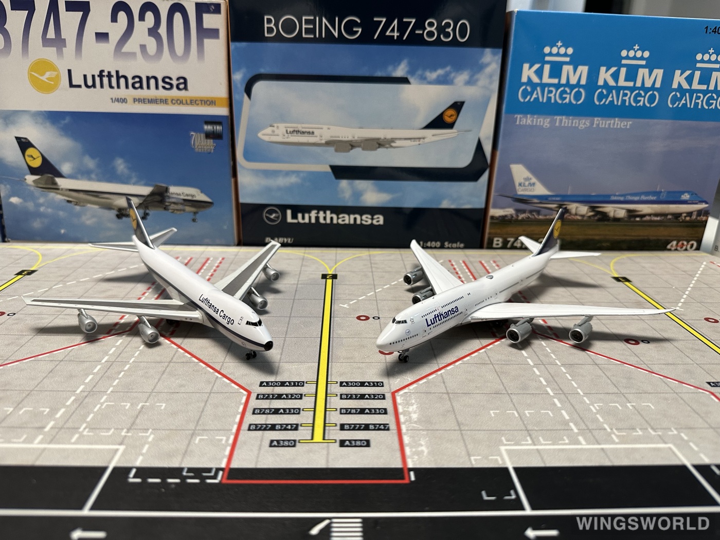 Dragon Models 1:400 55079 Lufthansa 汉莎航空 Boeing 747-200 D-ABYU