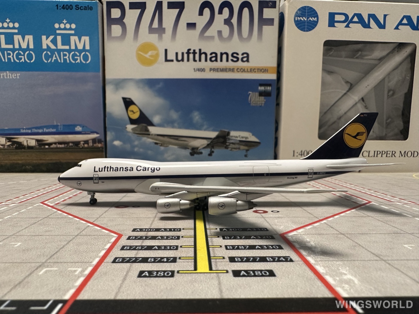 Dragon Models 1:400 55079 Lufthansa 汉莎航空 Boeing 747-200 D-ABYU