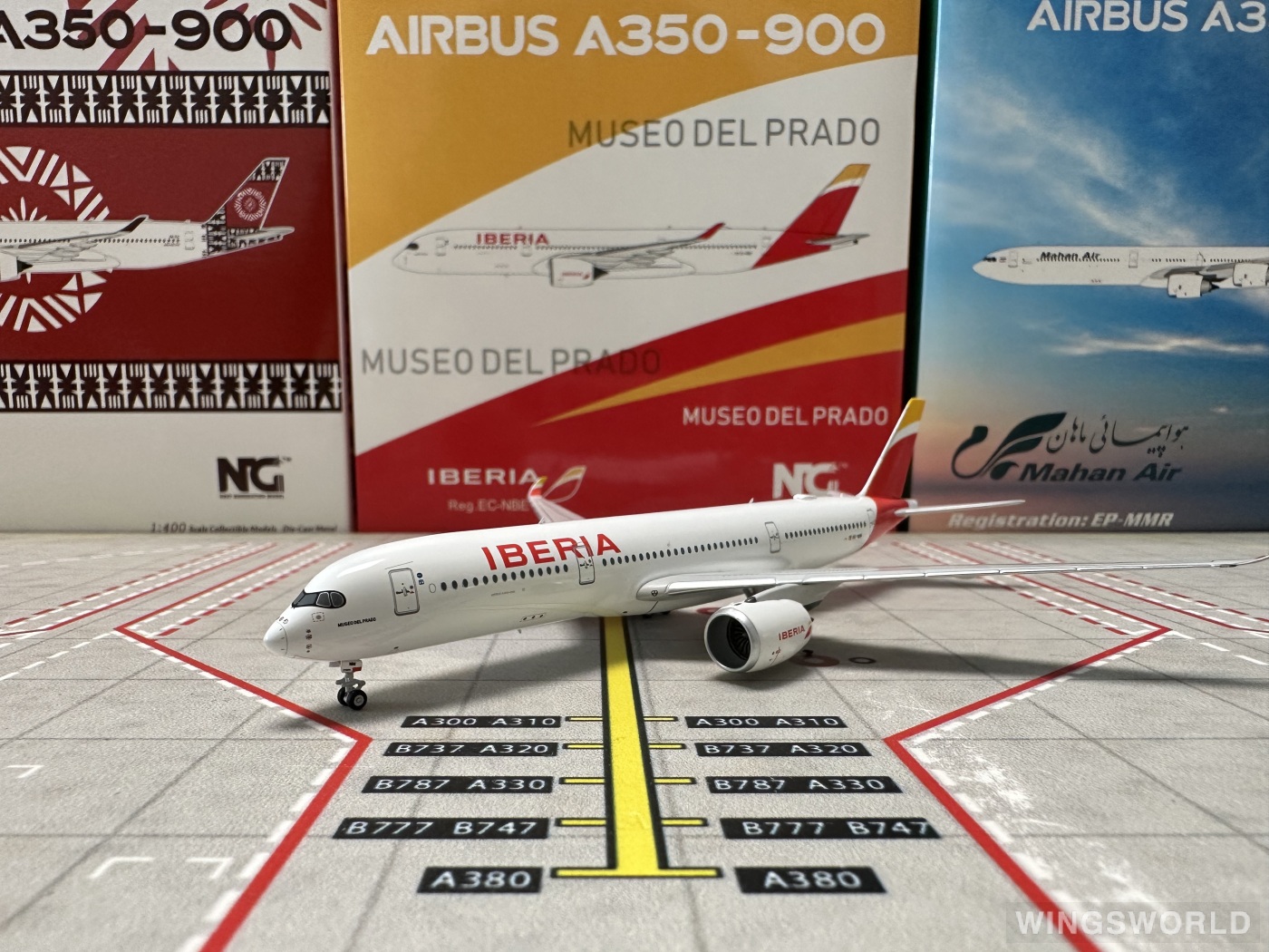 NGmodels 1:400 NG39007 Iberia 西班牙国家航空 Airbus A350-900 EC-NBE