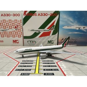 Alitalia 意大利航空 Airbus A330-200 EI-EJN  NG61036 NGmodels 1:400