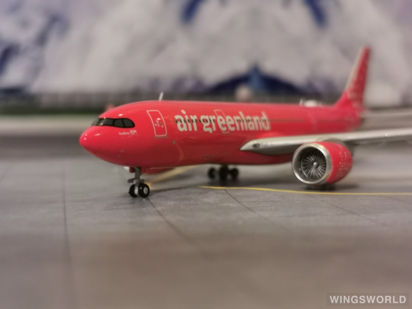 JC Wings 1:400 LH4332 Air Greenland 格陵兰航空 Airbus A330-800neo OY-GKN