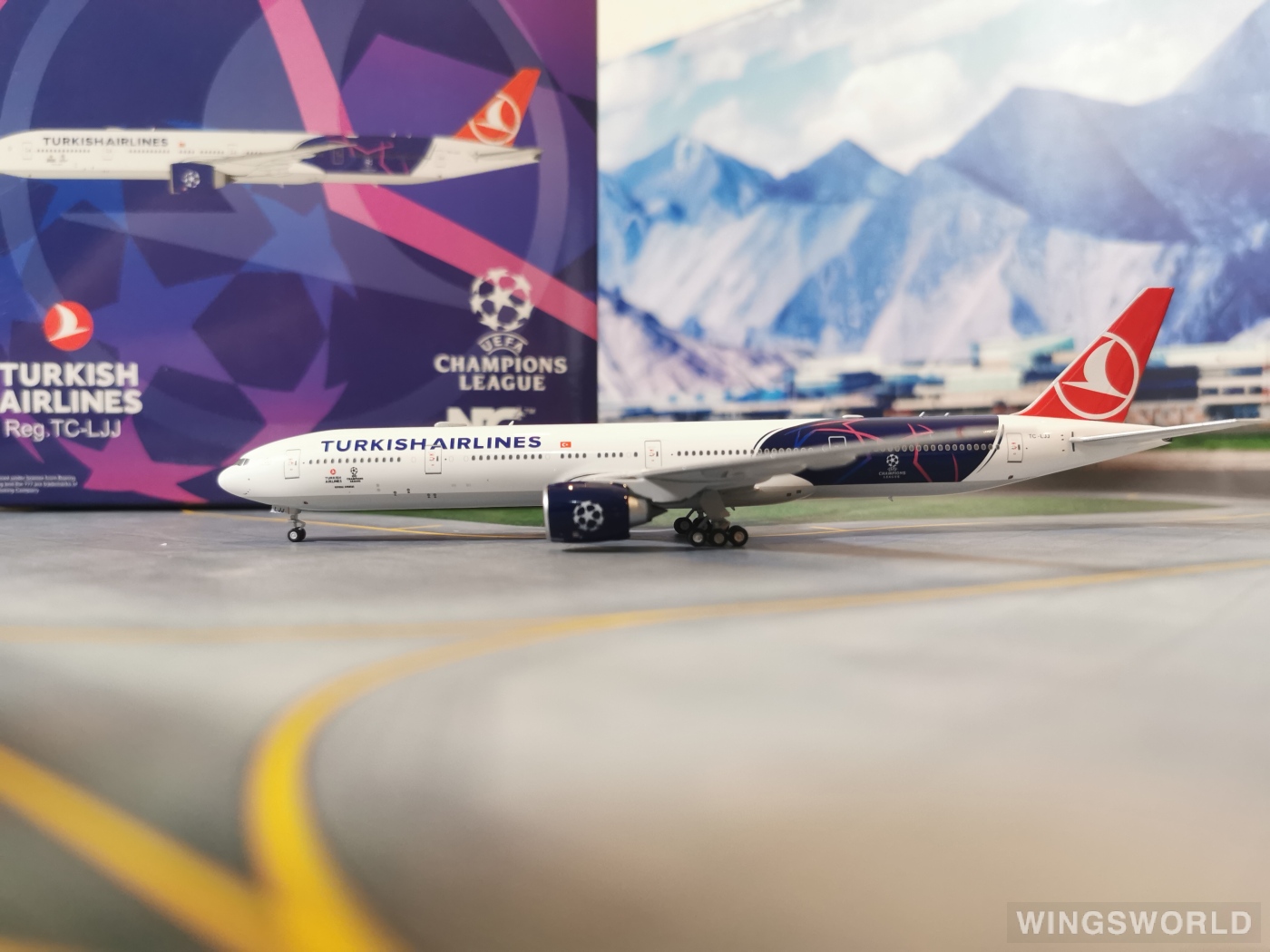 NGmodels 1:400 NG73031 Turkish Airlines 土耳其航空 Boeing 777-300ER TC-LJJ