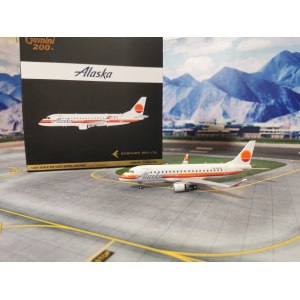 Alaska Airlines 阿拉斯加航空 Embraer ERJ-175 N652MK  G2ASA1205 Geminijets 1:200