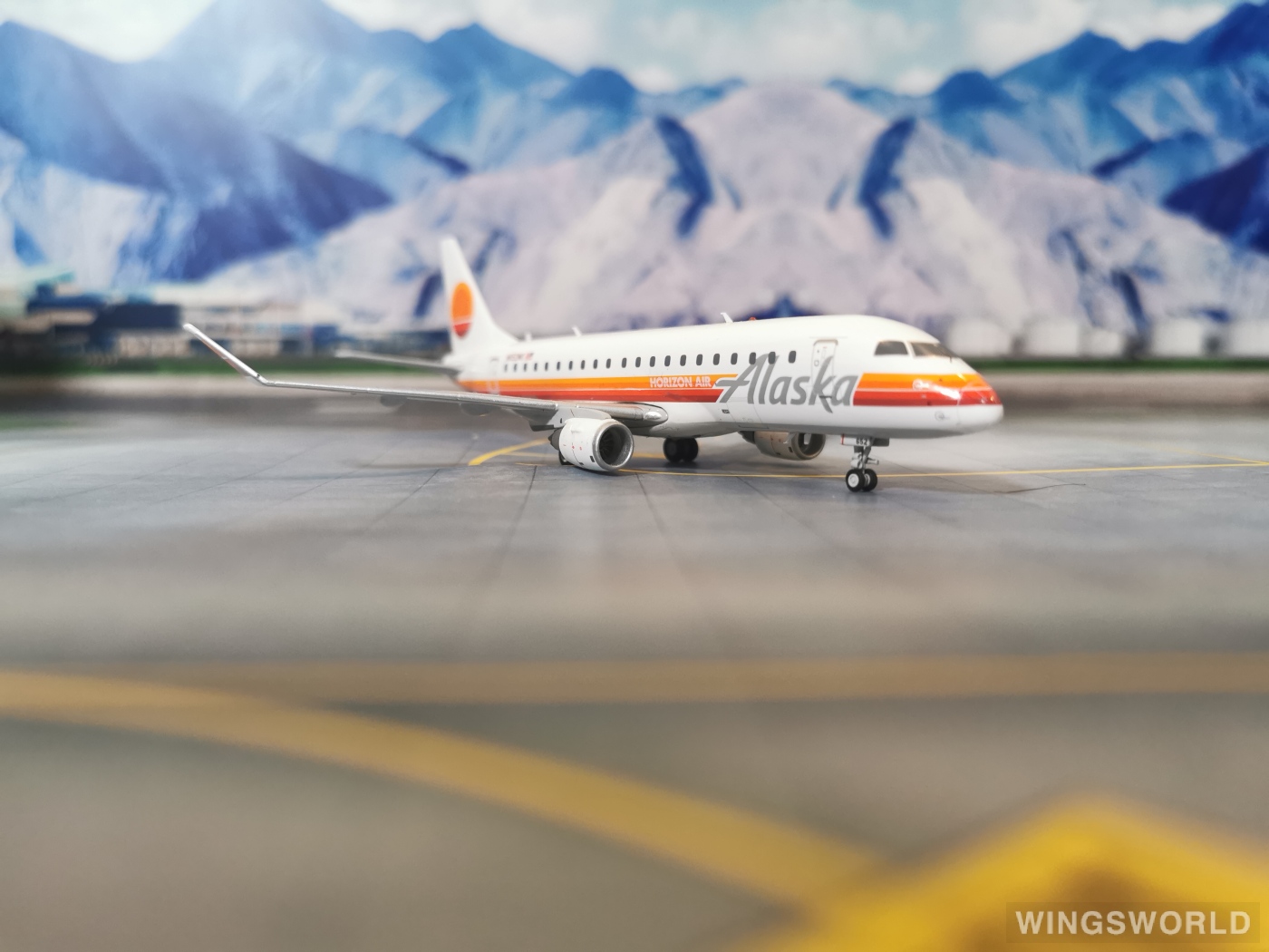 Geminijets 1:200 G2ASA1205 Alaska Airlines 阿拉斯加航空 Embraer ERJ-175 N652MK
