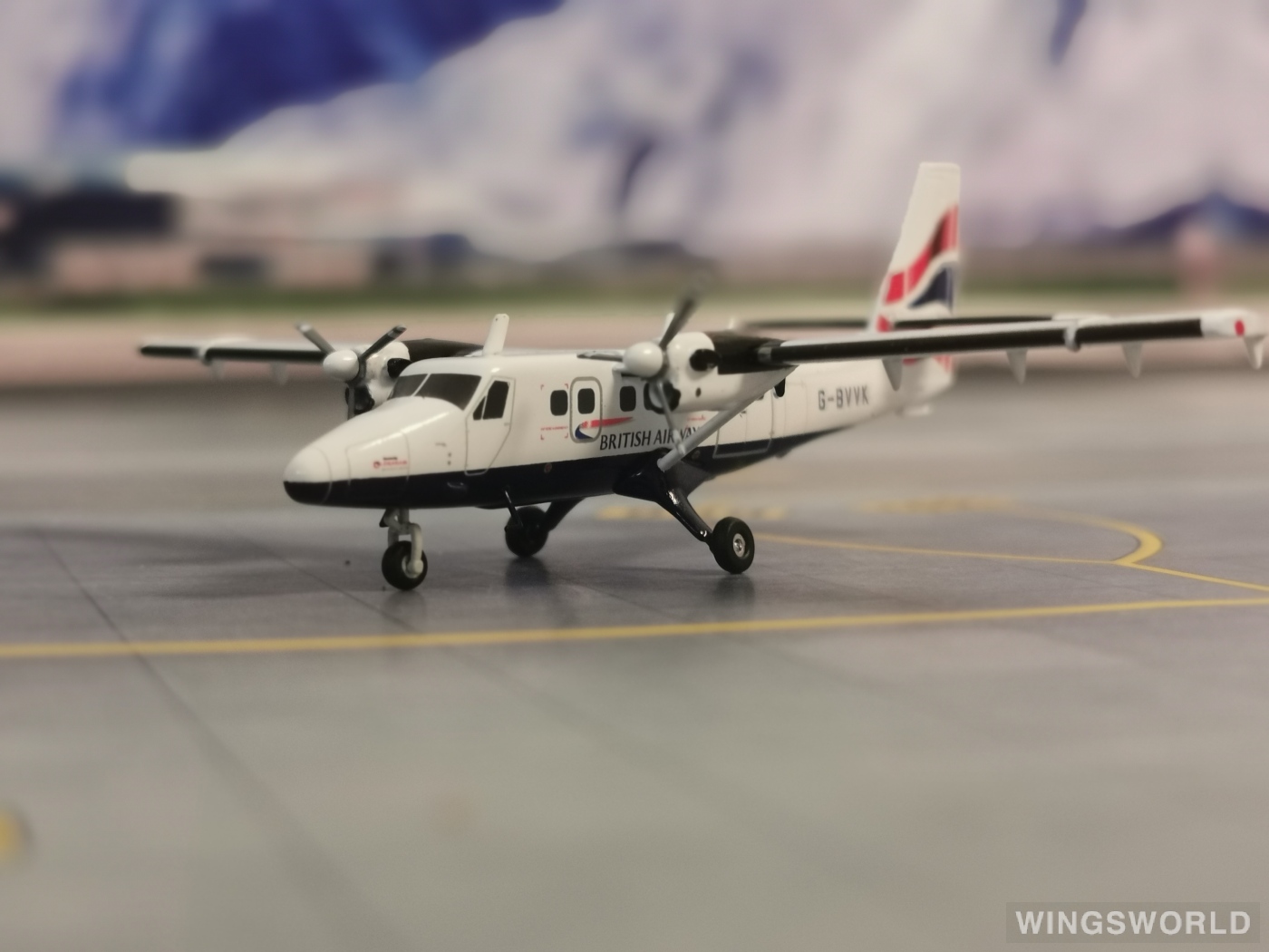 Geminijets 1:200 G2BAW1034 British Airways 英国航空 de Havilland Canada DHC-6-300 G-BVVK