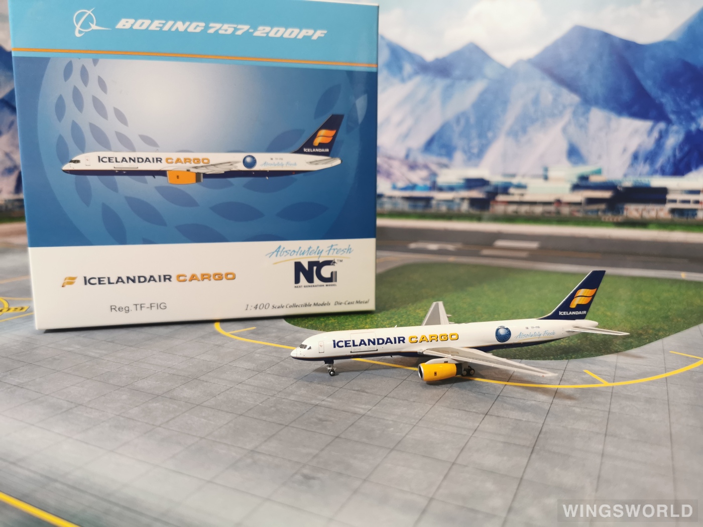 NGmodels 1:400 NG53079 Icelandair 冰岛航空 Boeing 757-200 TF-FIG