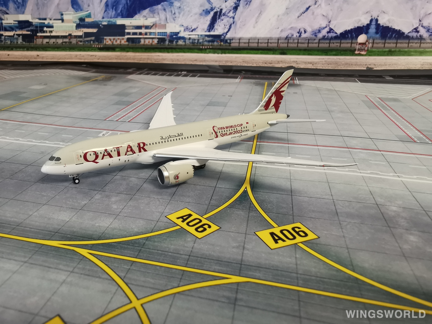 NGmodels 1:400 NG59009 Qatar 卡塔尔航空 Boeing 787-8 A7-BCA