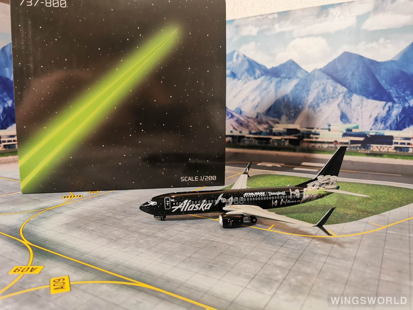 JC Wings 1:200 Boeing 737-800 Alaska Airlines 阿拉斯加航空SA2014