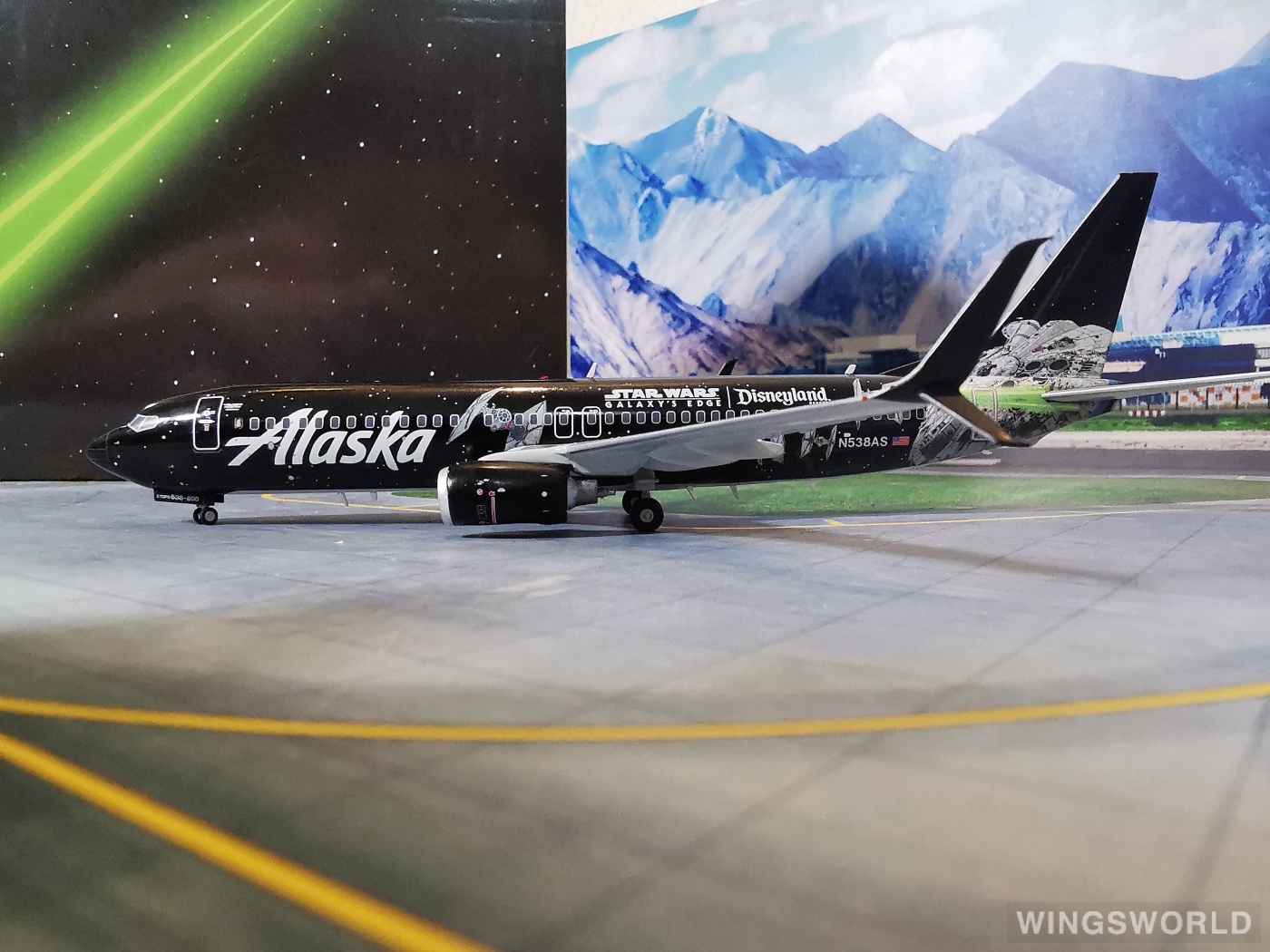 JC Wings 1:200 Boeing 737-800 Alaska Airlines 阿拉斯加航空SA2014