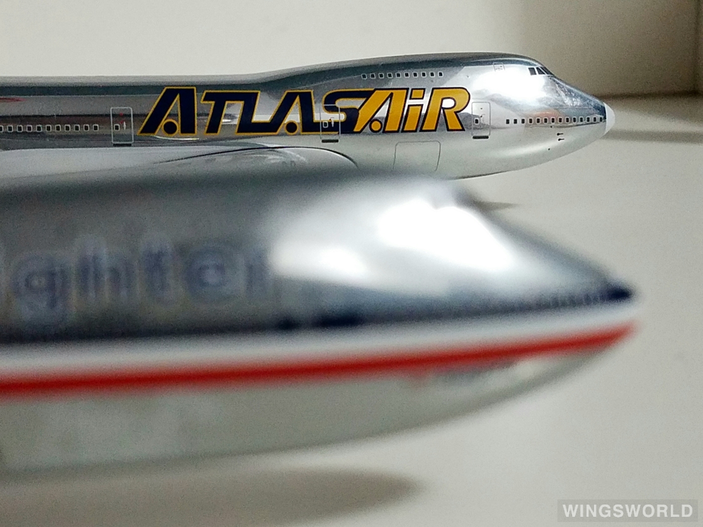 Big Bird 1:400 BB4-2004-59 Atlas Air 阿特拉斯航空 Boeing 747-200 N516MC