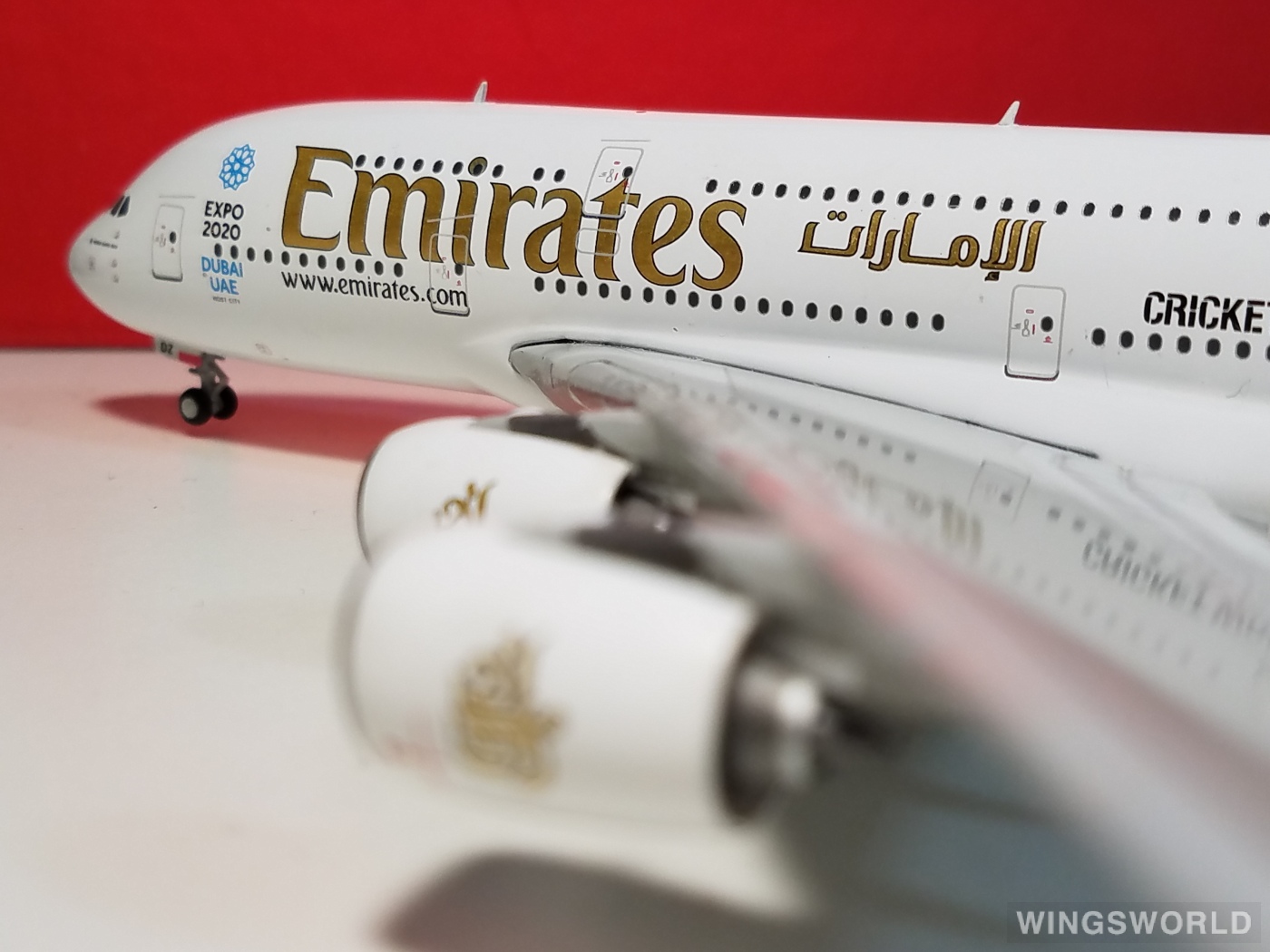 Geminijets 1:400 GJUAE1469 Emirates 阿联酋航空 Airbus A380-800 A6-EDZ