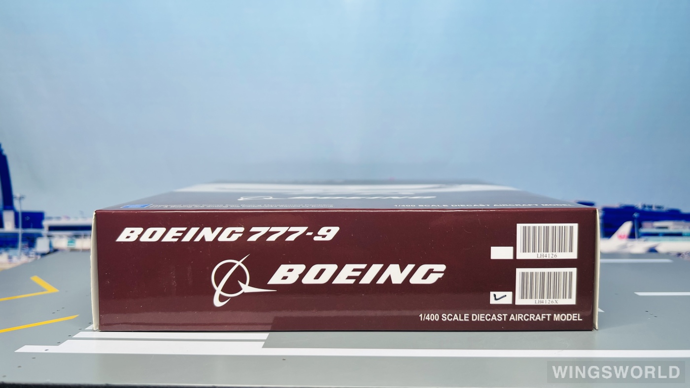 JC Wings 1:400 LH4126X Boeing 波音公司 Boeing 777-9 