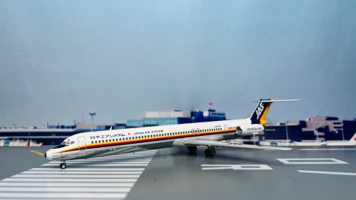 JC wings 1：200 JAS MD-81 JA8458 1:200 JC Wings JAS Japan Air System McDonnell Douglas MD-80
