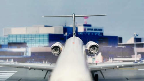 JC wings 1：200 JAS MD-81 JA8458 JC WINGS JAPAN AIR SYSTEM MD-81 JA8458 1:200 Aircraft Pre-built