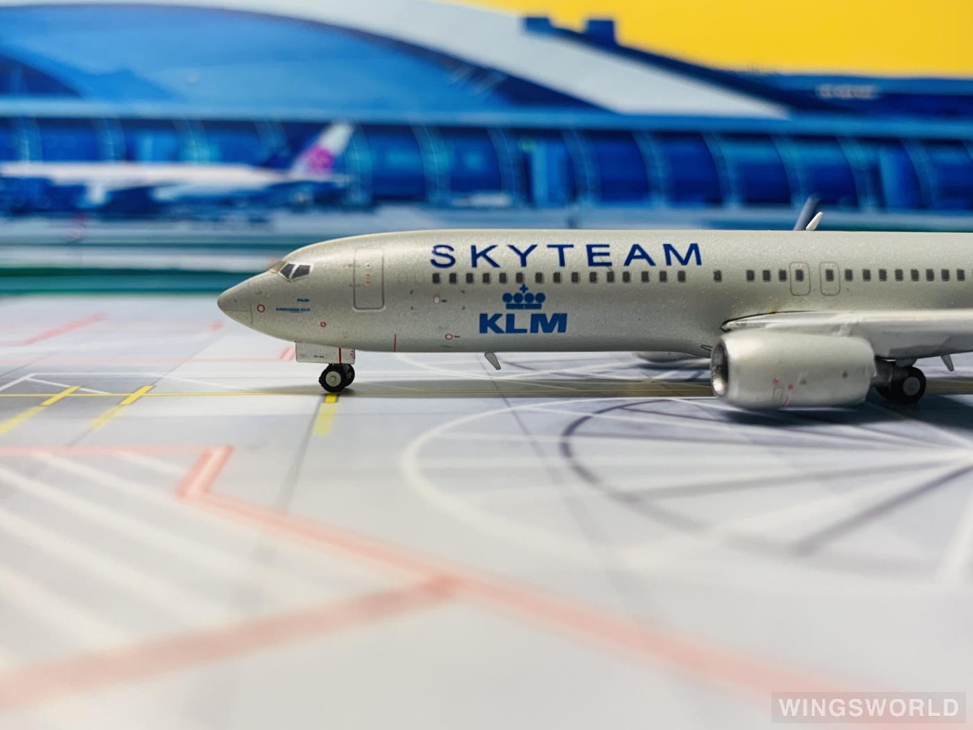 JC Wings 1:400 XX40003 KLM 荷兰皇家航空 Boeing 737-900 PH-BXO