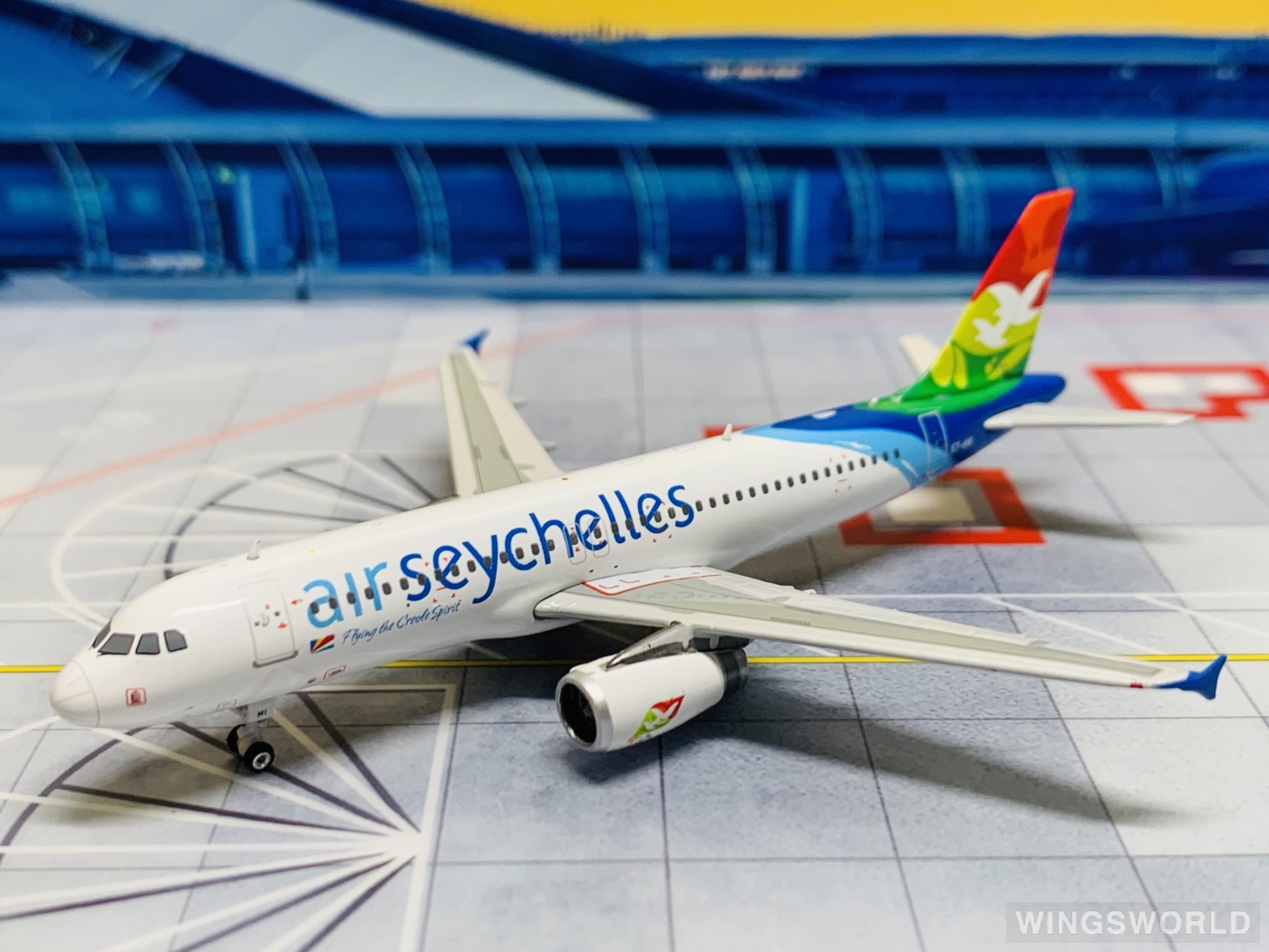 Phoenix 1:400 PH11304 Air Seychelles 塞舌尔航空 Airbus A320 S7-AMI