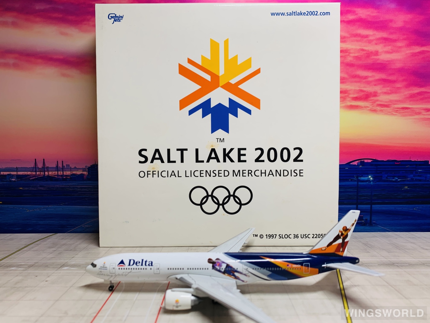 Geminijets 1:400 GJDAL128 Delta Air Lines 达美航空 Boeing 777-200 N864DA
