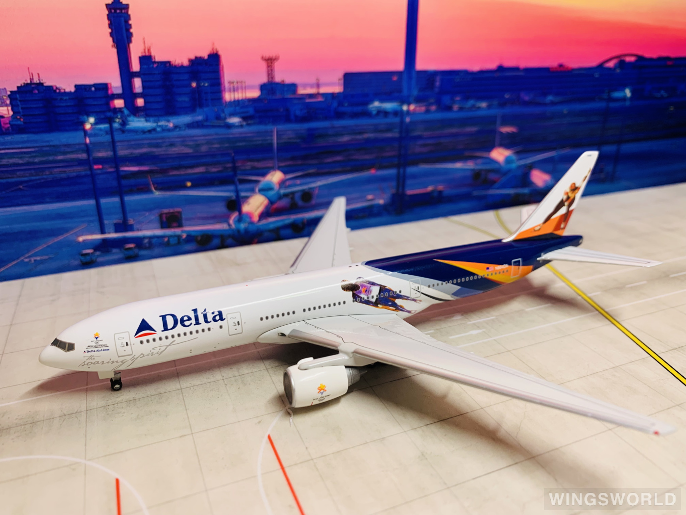 Geminijets 1:400 GJDAL128 Delta Air Lines 达美航空 Boeing 777-200 N864DA