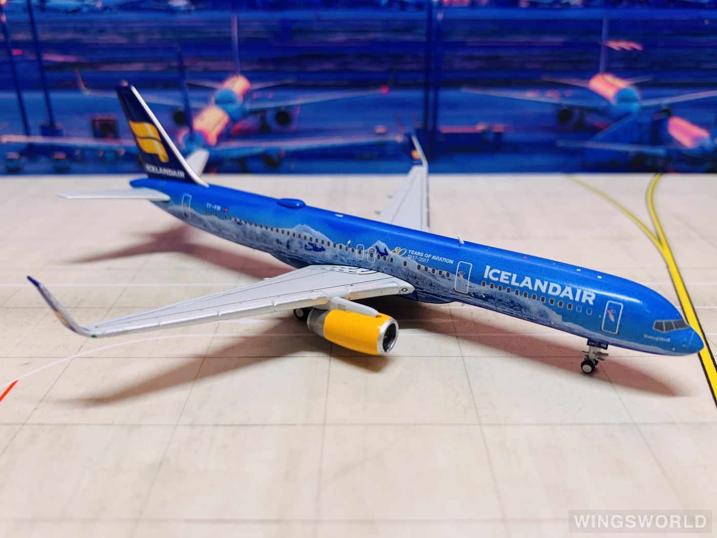 Geminijets 1:400 GJICE1672 Icelandair 冰岛航空 Boeing 757-200 TF-FIR