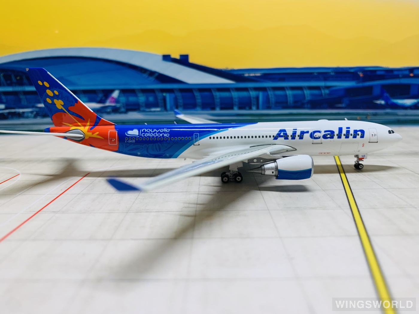 Phoenix 1:400 PH11081 AirCalin 喀里多尼亚航空 Airbus A330-200 F-OHSD