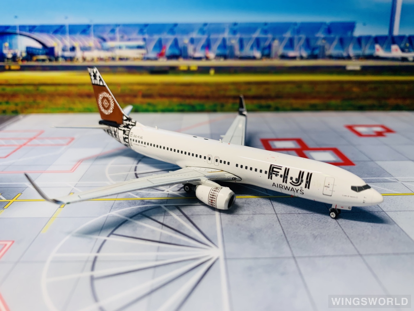 Phoenix 1:400 PH10904 Fiji Airways 斐济航空 Boeing 737-800 DQ-FJG