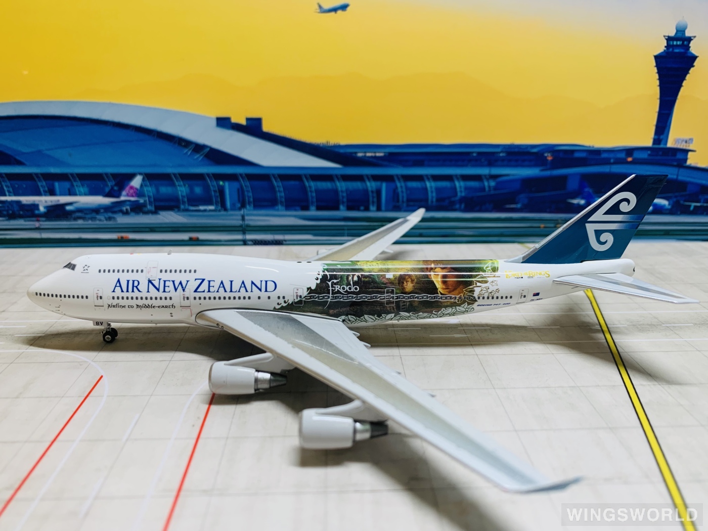 Phoenix 1:400 PH04035 Air New Zealand 新西兰航空 Boeing 747-400 ZK-NBV