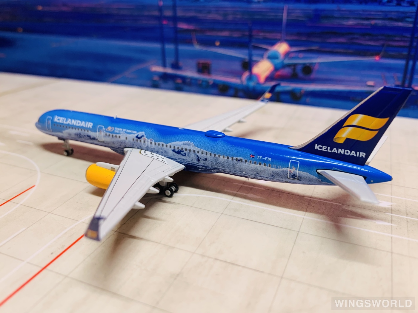 Geminijets 1:400 GJICE1672 Icelandair 冰岛航空 Boeing 757-200 TF-FIR
