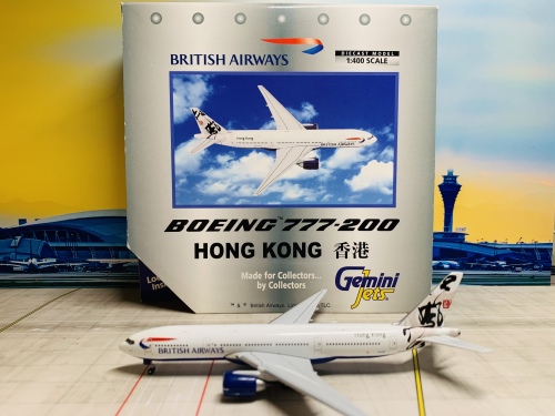 Geminijets 1:400 Boeing 777-200 British Airways 英国航空