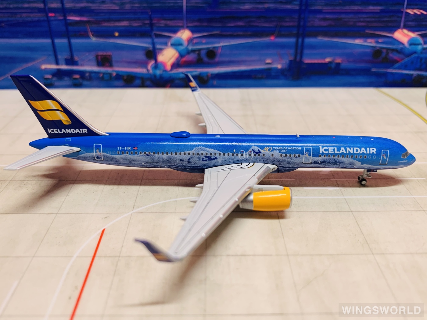 Geminijets 1:400 GJICE1672 Icelandair 冰岛航空 Boeing 757-200 TF-FIR
