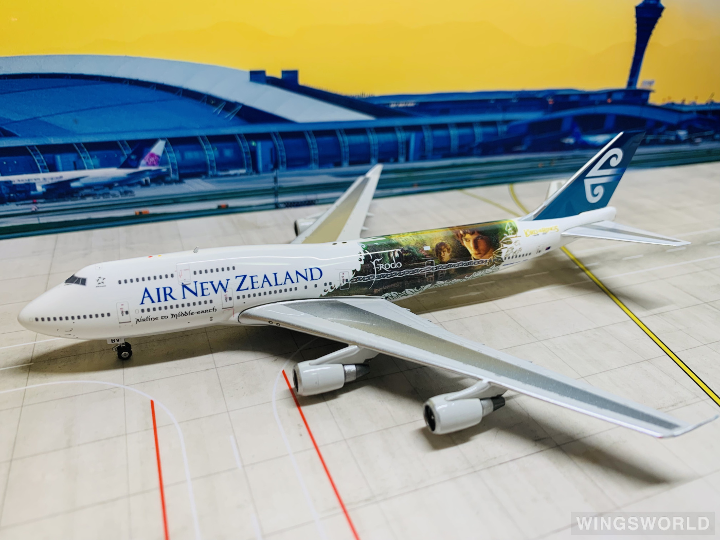 Phoenix 1:400 PH04035 Air New Zealand 新西兰航空 Boeing 747-400 ZK-NBV